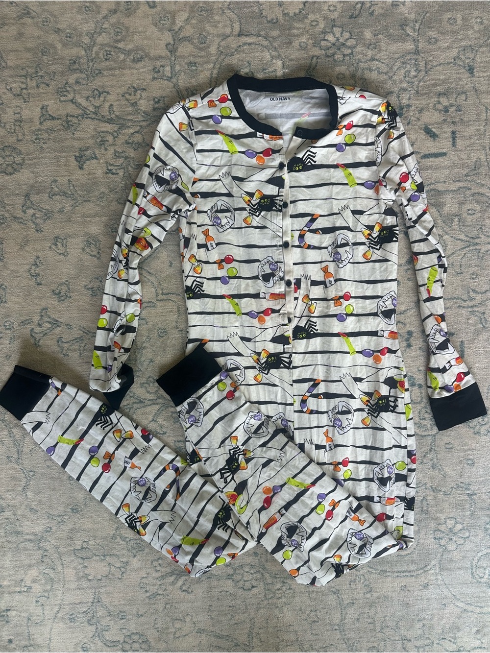 Old Navy Women’s Halloween One Piece Pajamas Size Medium